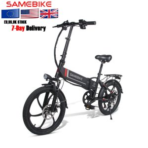 SAME BIKE 20LVXD30 foldable electric bike USA warehouse fast delivery door to door e-bike